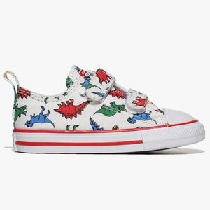 Converse Dino Print Baby Boy's CTAS 2V Ox (Toddler) - Size: 6